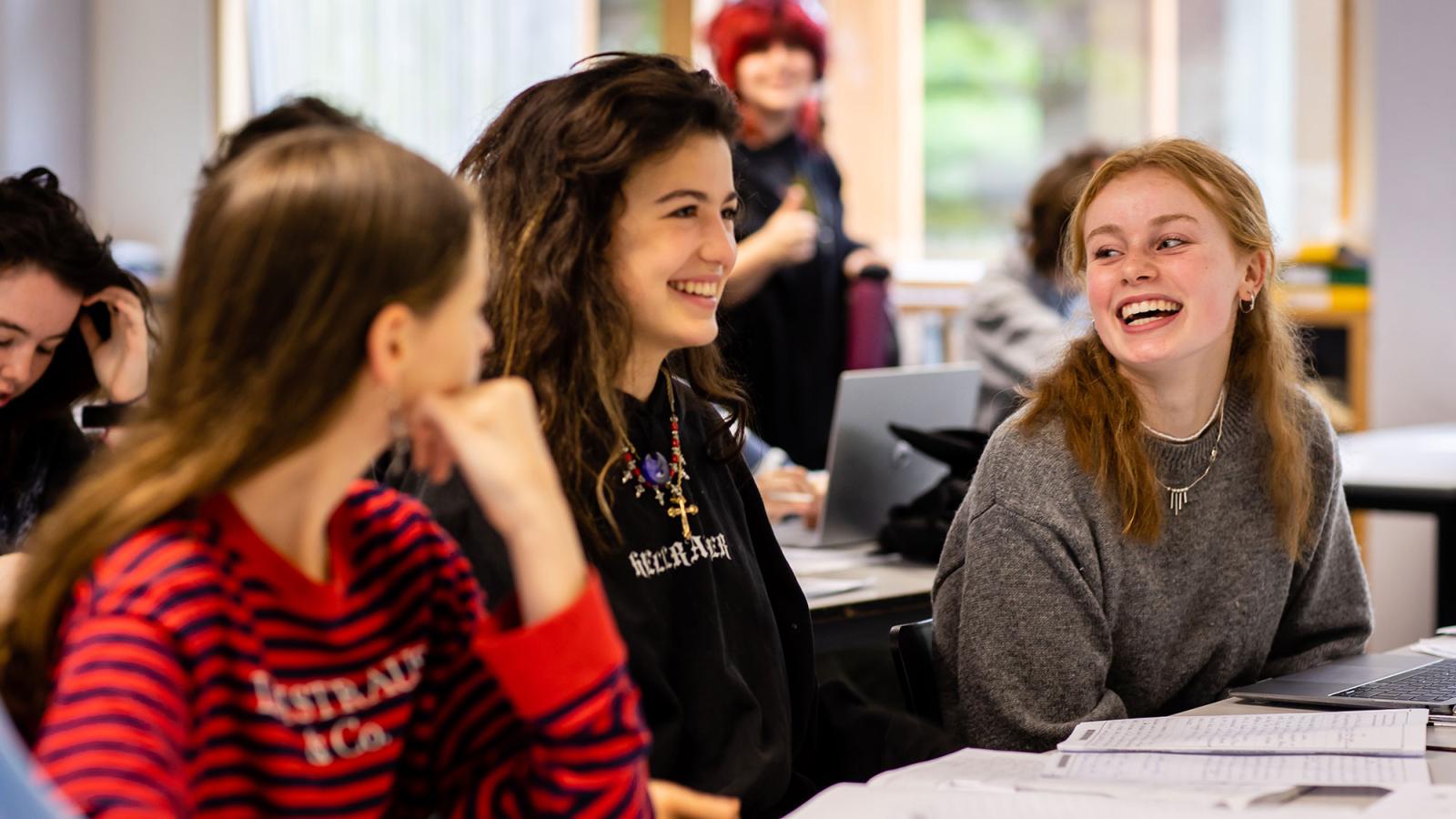 Bedales Senior students in Humanities lesson